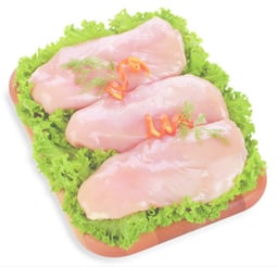 Chicken Breast Bone In Fresh Service Case - 2 Lb