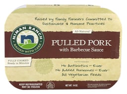 Niman Ranch Pork Pulled Cooked W/Bbq Sauce - 14 Oz
