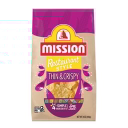 Mission Thin & Crispy Yellow Corn Tortilla Chips - 9 Oz