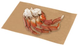 Dungeness Crab Cluster Cooked Frozen 1 Count - 0.50 Lb (subject to availability)
