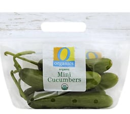 Mini Cucumbers 6 Count Organic - 12 Oz