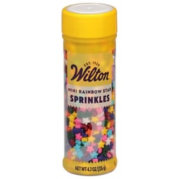 Wilton Sprinkles Stars Rainbow - 4.6 Oz