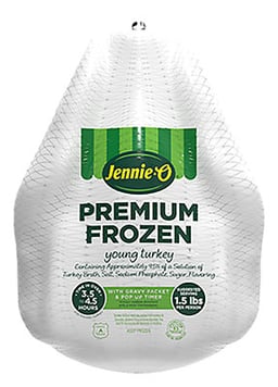 Jennie-O Turkey Store Whole Turkey Frozen - Weight Between 10-16 Lb