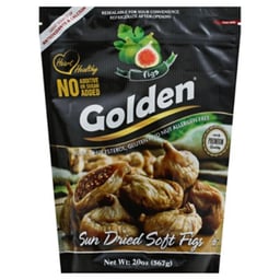 Golden Turkish Soft Figs - 20 Oz