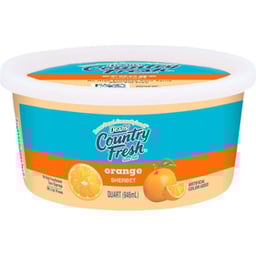Deans Country Fresh Orange Sherbet - 32 Oz