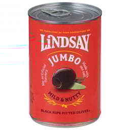 Lindsay Jumbo Pitted Olives - 5.75 Oz