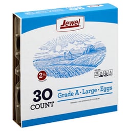 Jewel Large A Eggs 2.5 Dozen - 30 Count