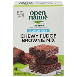 Open Nature Brownie Mix Gluten Free - 16 Oz