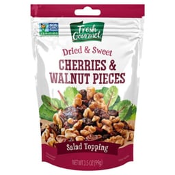 Dried Whole Cherry And Walnut Bags - 3.5 Oz