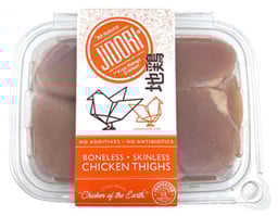 Jidori Chicken Thigh Boneless Skinless - 1.5 Lbs