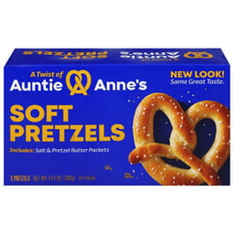 Auntie Annes Pretzels Classic Soft 5 Count - 13.4 Oz