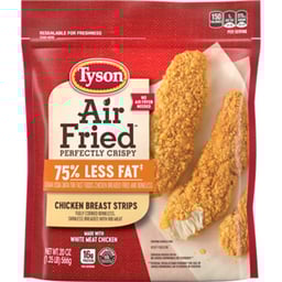 Tyson Air Fried Perfectly Crispy Chicken Breast Strips - 20 Oz