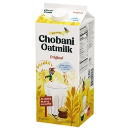 Chobani Plain Plant-Based Oatmilk - 52 Oz