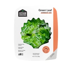 Gotham Greens Lettuce Tropicana Green Leaf - 4.5 Oz
