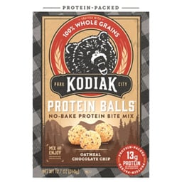 Kodiak Oatmeal Chocolate Chip Protein Balls Box - 12.7 Oz