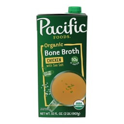 Pacific Foods Organic Chicken Bone Broth With Sea Salt - 32 Oz