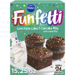 Pillsbury Funfetti Chocolate Cake Mix - 15.25 OZ