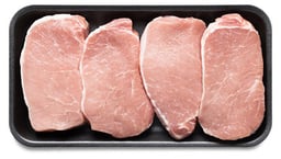 Signature SELECT Pork Boneless Center Cut Chops Thin Cut - 1 Lb