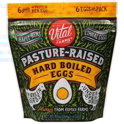 Vital Farms Pasture Raised Hard Boiled Eggs - 6 CT