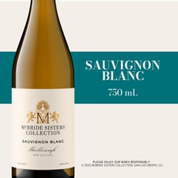 Mcbride Sisters Collection Sauvignon Blanc New Zealand White Wine - 750 Ml