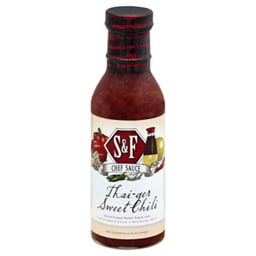 S & F Chef Sauce Thai Ger Sweet Chili Sauce - 12 Oz