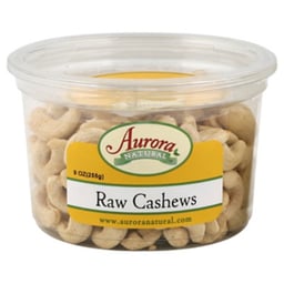 Aurora Raw Cashews - 9 OZ