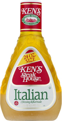 Kens Steak House Italian Salad Dressing - 24 FZ