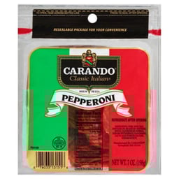 Carando Pepperoni - 7 OZ