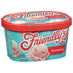 Friendly's Rich and Creamy Strawberry Ice Cream  - 1.5 Quart