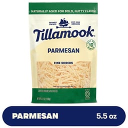 Tillamook Farmstyle Fine Cut Parmesan Shredded Cheese - 5.5 Oz