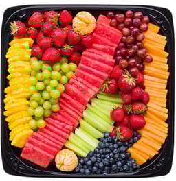 Deli Fruit 16 Inch Tray Serves 20-25 - Each