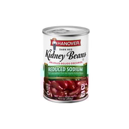 Hanover Reduced Sodium Dark Kidney Beans - 15.5 OZ