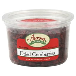 Aurora Dried Cranberries - 9.5 OZ