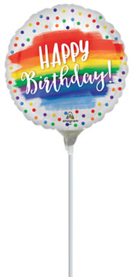 Balloon Air Filled Stick 4 Inch - Each (style may vary)