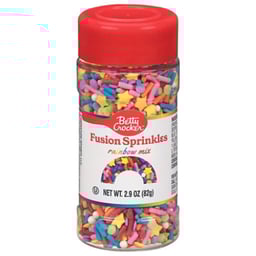 Betty Crocker Rainbow Fusion Sprinkles - 2.9 OZ