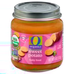O Organics Baby Food Sweet Potato - 4 Oz
