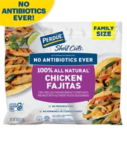 PERDUE SHORT CUTS No Antibiotics Ever Grilled Fajita Style Chicken Breasts Bag - 16 Oz
