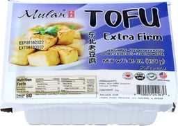 Mulan Extra Firm Tofu - 16 Oz