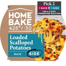 HomeBake 425°/:30 Loaded Scalloped Potatoes Frozen Side - 19.8 Oz