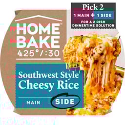 HomeBake 425°/:30 Southwest Style Cheesy Rice Frozen Side - 19.4 Oz