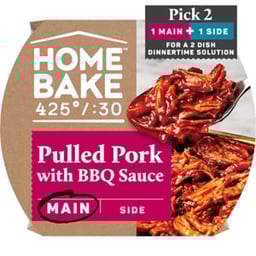 HomeBake 425°/:30 Pulled Pork with BBQ Sauce Frozen Main - 22.2 Oz