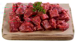 USDA Choice Beef Stew Meat Boneless from Ranches in the Pacific Northwest - 1.25 lbs.