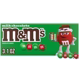 M&M'S Holiday Milk Chocolate Christmas Candy Box - 3.1 Oz