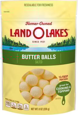 Land O Lakes Salted Butter Balls Bag - 8 Oz