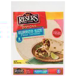 Resers 10 Inch Flour Tortilla - 16 OZ