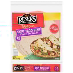 Resers 8 Inch Flour Tortilla - 16 OZ