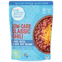 The Good Bean Chili Low Carb - 10 OZ
