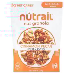 Nutrail Granola Keto Cinnamon Pecan - 8 OZ
