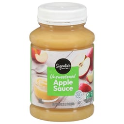 Signature SELECT Apple Sauce Unsweetened 23 Oz - 23 OZ