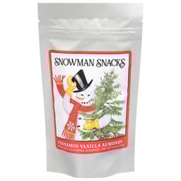 Maisie Jane's Cinnamon Vanilla Snowman Almonds - 2.5 Oz